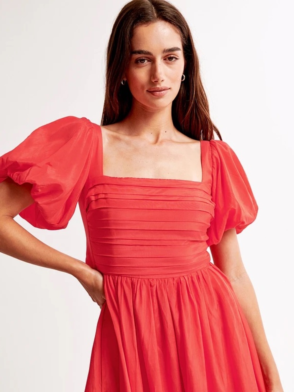Abercrombie | Emerson Drama Bow-Back Tall Maxi Dress - Picture 2 of 6